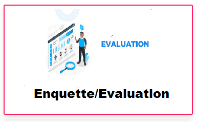 Enquette et Evaluation